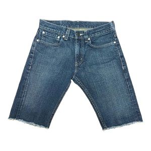 EUC Excellent Levi’s Mens Jean ‘cut off’ style Shorts Skinny W31